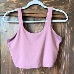Crop sports top